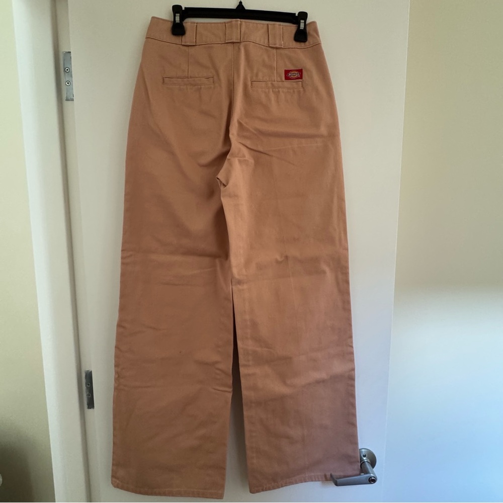 Dickies Worker Wide Leg Skater Pants, Blush, size 3 / 26 - Picture 8 of 8